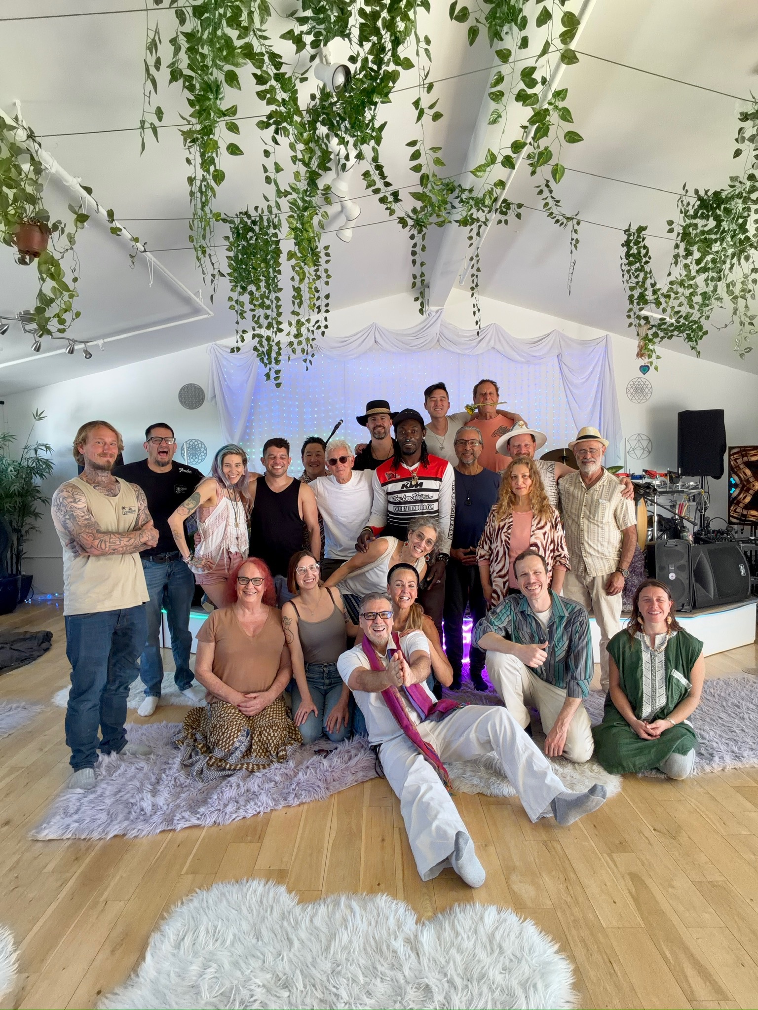 Group at a multi-day workshop Group at a multi-day workshop